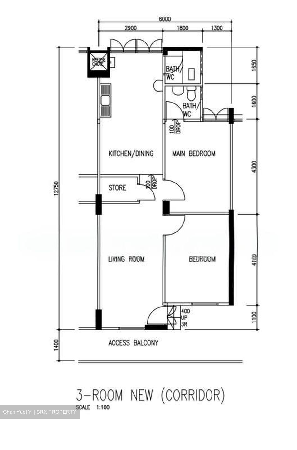 Blk 527 Jurong West Street 52 (Jurong West), HDB 3 Rooms #555313231